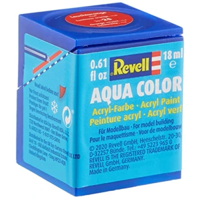 Image of Revell 18ml Aqua Color Acrylic Paint (Luminous Orange Mat Finish)