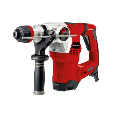 Image of Einhell TE RH 32 4F Rotary Hammer Drill Kit SDS Plus 4 in 1 Drilling / Pneumatic Impact Chiselling With and Without Lock 1050W, 5 Joule Force, Anti Vibration System