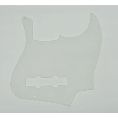 Image of KAISH Clear 4 String J Bass Style Pickguard Pick Guard Scratch Plate for USA/Mexico Jazz Transparent