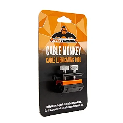 Image of Tru Tension Cable Monkey Lubricator Perfect For Road Riding, Off Road, Commuting &amp; Touring Motorcycle Tools Accessories