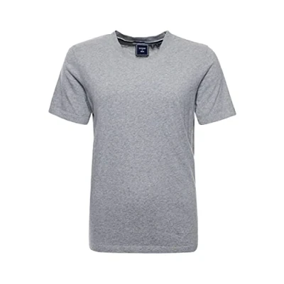 Image of Superdry Women&#039;s Vintage Logo EMB TEE T Shirt, Grey Marl, Large