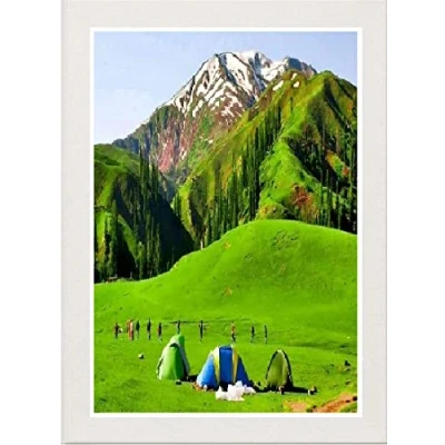 Image of White Photo Frames Picture Poster Real Wood Glass Modern Frame 900mm x 600mm