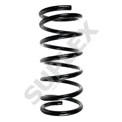 Image of 5002Q9 Coil spring SUPLEX 24136 Front Axle with constant wire diameter white, green (2x) FIAT: Ducato II Platform/Chassis