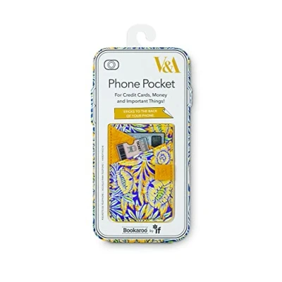Image of IF V &amp; A Bookaroo Phone Pocket Morris Tulip Willow,Yellow,One Size