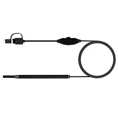 Image of Xpccj Otoscope Ear Camera Kit, USB Endoscope with 6 LED Lights, 0.3MP Inspection Camera, 720P HD Wireless for SmartPhone
