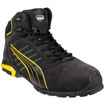 Image of PUMA Safety Men&#039;s Amsterdam Mid Boot, Black, 8 UK