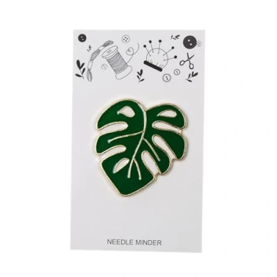 Image of Yooghuge Needle Holders Minders Flower Leaf Shaped Nanny For Stitching And Embroidery Project