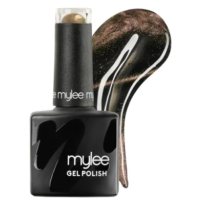 Image of Mylee Cat Eye Gel Nail Polish 8ml [Spell] Magnetic, Glitter, Holographic, UV/LED Art Manicure Pedicure, Professional, Salon &amp; Home Use, Long Lasting Easy to Apply, Vegan Cruelty Free