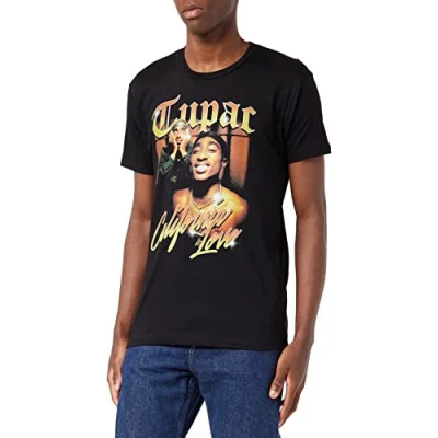 Image of TUPAC Men&#039;s METUPACTS009 t Shirt, Noir, S