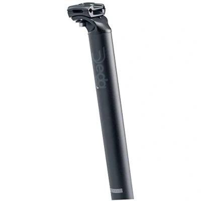 Image of Deda Elementi Unisex Zero Bicycle Seatpost, Black on Black, 31.6mm UK