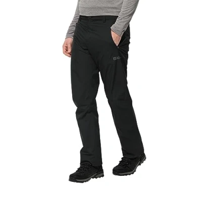 Image of Jack Wolfskin Men&#039;s Parana Pants M Hiking Trousers, Black, 28 (EU)