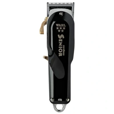 Image of Wahl Professional 5 Star Cordless Senior Clipper, Precision Fade Blades, Metal Housing, 80 Minute Run Time