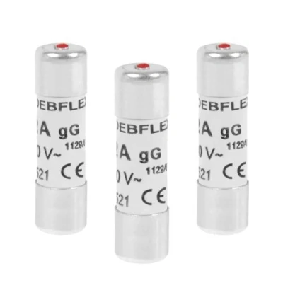 Image of Debflex 715216 3 Fuses with Indicator 10.3 x 38 mm 32 A 380 V