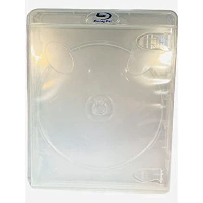 Image of 25 x Dragon Trading Amaray Vortex Single Clear 14mm Case Spine Bluray New Replacement