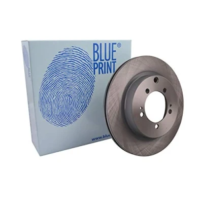 Image of 00MB895363, MB895363 Brake disc BLUE PRINT ADC44355 Rear Axle 297mm 20mm 5 Hole 114mm internally vented Coated MITSUBISHI: GTO Coupe, 3000GT Coupe