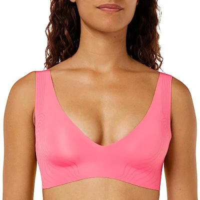 Image of Sloggi Women&#039;s Zero Feel N 2.0 EX Non Wired Bra, Desert Rose, XS