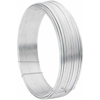 Image of vidaXL Fence Binding Wire Silver 80 m Hot dip galvanised steel