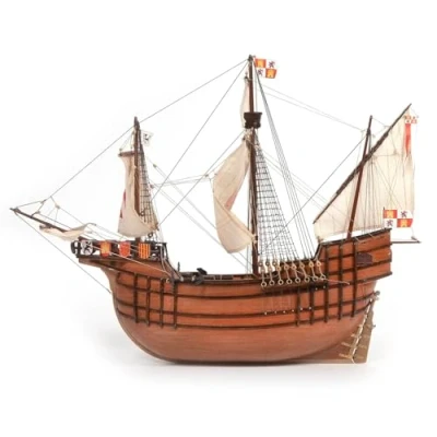 Image of Occre Santa Maria sailing ship kit in wood and metal scale 1:50 Sails included