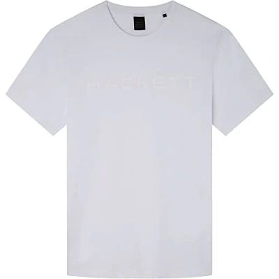 Image of Hackett London Men&#039;s Essential TEE T Shirt, White (White), XS