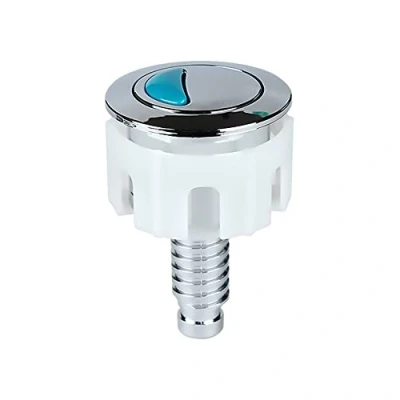 Image of Toilet Flush Buttons Replacement Compatible Cistern Parts Dual Push Button