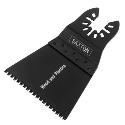 Image of 1x Saxton 65mm Coarse Blade Dewalt Stanley Worx Erbauer Oscillating Multitool