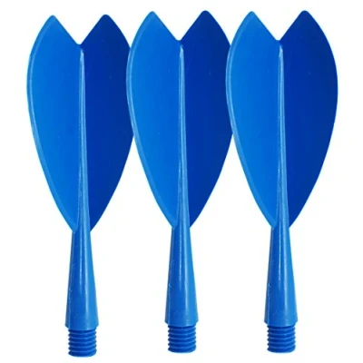 Image of 1/4&quot; Inch Thread All In One Bar Flights &amp; Stems Moulded (5 Sets)