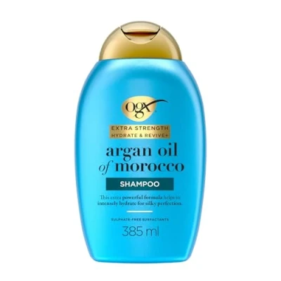 Image of OGX Hydrate and Repair Argan Oil Shampoo for Dry, Damaged Hair 385ml