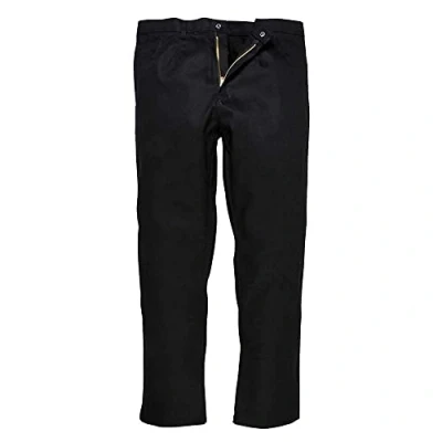 Image of Portwest BZ30 Maximum Protection Bizweld Trousers Black, Medium