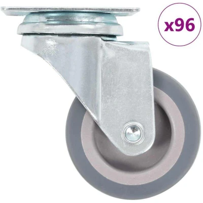 Image of vidaXL 96 pcs Swivel Casters 50 mm