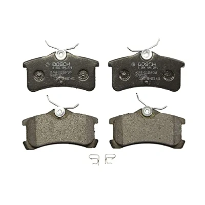 Image of BP1186, E190R011209169 Brake pad set BOSCH 0 986 494 274 Low Metallic with acoustic wear warning TOYOTA: Corolla VIII Compact, Liftback
