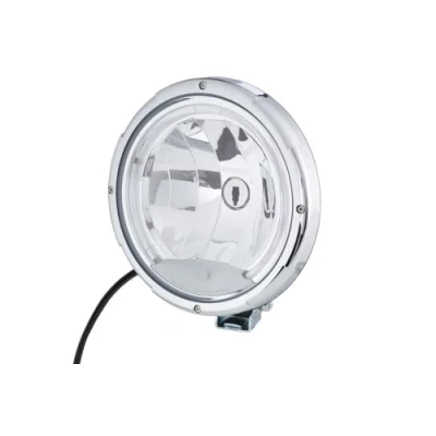 Image of HELLA 1F8 009 797 451 Hybrid Spotlight Rallye 3003 Celis 24/12V Round Reference number: 17.5 Bolted clear diffusing Lens Colour: Crystal Cable: 450mm right/left