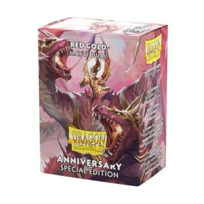 Image of Arcane Tinmen ApS ART15065 Dragon Shield: Matte Dual Red/Gold