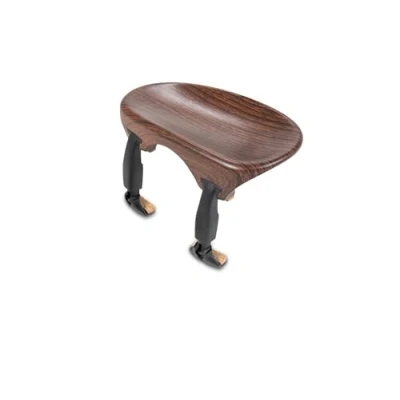 Image of Wittner chin rest, Viola central high tech plastic, anatomically shaped, allergy tested, without screwdriver, rosewood coloured, 254231P, Made in Germany