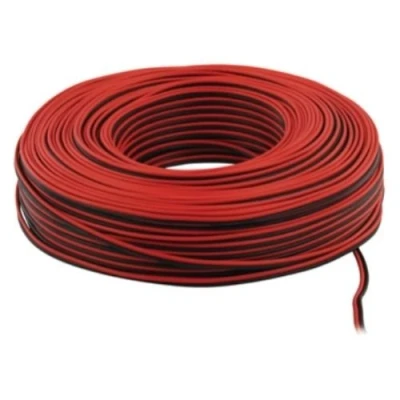 Image of 10m of Red &amp; Black Speaker Cable 0.35mm2 Strand by Auline® for Surround Sound Hifi Car Audio System