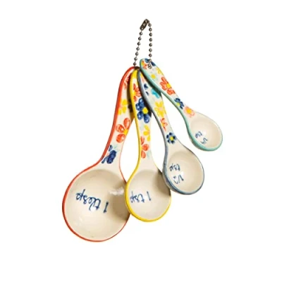 Image of Sass &amp; Belle Folk Floral Measuring Spoons