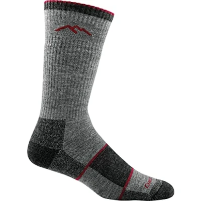Image of Darn Tough Men&#039;s #1405 Hiker Boot Sock Full Cushion Socks (Charcoal, M)