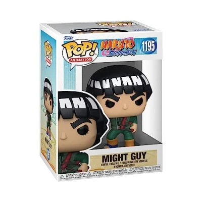 Image of Funko POP! Animation: Naruto Might Guy Collectable Vinyl Figure Gift Idea Official Merchandise Toys for Kids &amp; Adults Anime Fans Model Collectors and Display