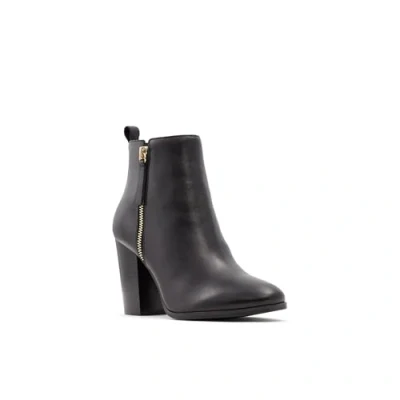 Image of ALDO Women&#039;s Noemieflex Block Heel Ankle Boot, Black, 3 UK