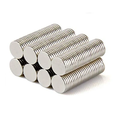 Image of Yizhet 100 Pcs Neodymium Strong Magnets Cylinder Magnet 8mm dia x 1mm thick for Arts, Crafts, Hobbies, Home and Office