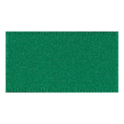 Image of Berisfords Double FACE Poly Satin Ribbon, Hunter Green, 5 mm