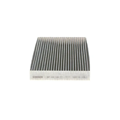 Image of K6000620027 Pollen Filter BOSCH 1 987 432 538 Activated Carbon 195mm 263mm 38mm RENAULT: GRAND SCENIC 3, Trafic 3 Bus