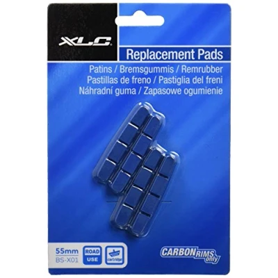 Image of XLC Unisex&#039;s BS X01 Replacement Brake Block, Blue, One Size