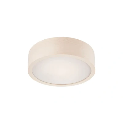Image of Round Cylindrical Ceiling Light White, 1x E27