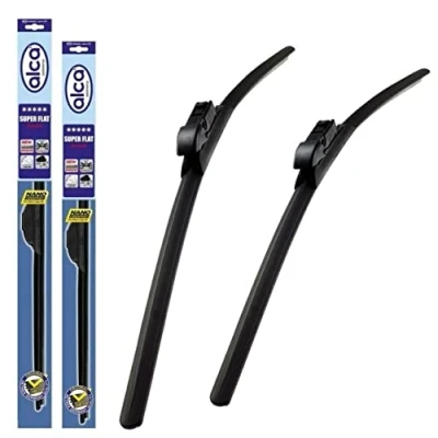 Image of Fits Seat Arona 2017 onwards alca Germany Flat Windscreen Wiper Blades 26&quot;18&quot;ST ASF2618ST