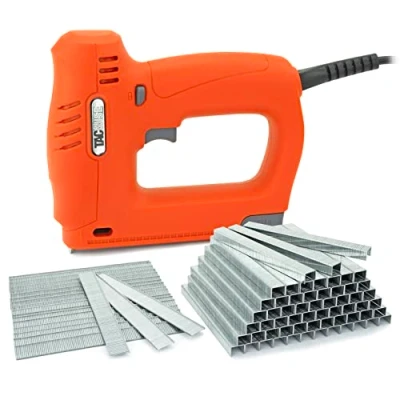 Image of Tacwise 1702 Hobby 53 13EL Electric Staple/Brad Nail Gun with 5000 Staples and 2000 Nails, Uses Type or 13 18G Nails