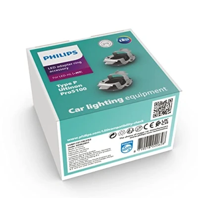 Image of Philips adapter rings type RCP for LED headlight bulbs (H7) Ultinon Pro5100