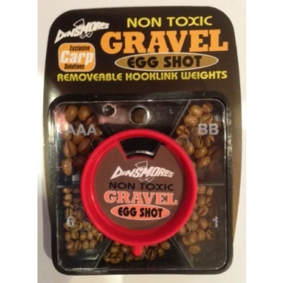 Image of Dinsmores Non Toxic Gravel Egg Shot 5 Division Dispenser AAA, BB, No1, 4, 6