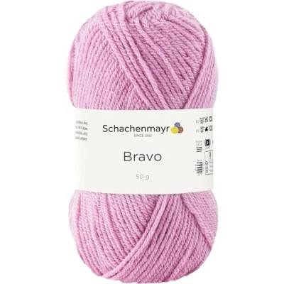 Image of Schachenmayr Bravo, 50G lilarosa Handknitting Yarns