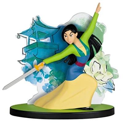 Image of Hallmark Keepsake Christmas Ornament 2023, Disney Mulan 25th Anniversary Heart of a Warrior, Gifts for Fans