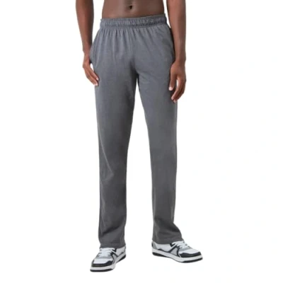 Image of Champion Men&#039;s Open Light Weight Jersey Sweatpant pajama bottoms, Granite Heather, L UK